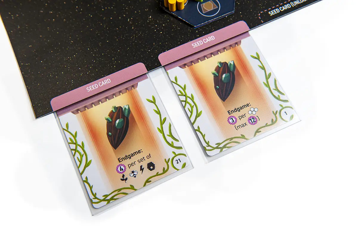 Apiary - tucked Seed Cards (Photo by Kamio)