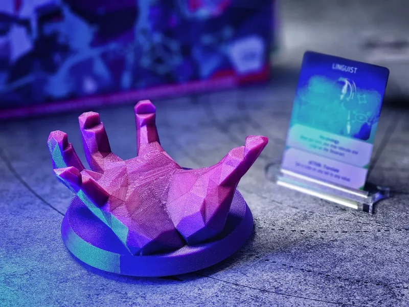 Tesseract - 3D printed hand (Photo by Kamio)
