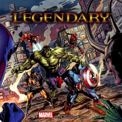 Legendary: A Marvel Deck Building Game box cover